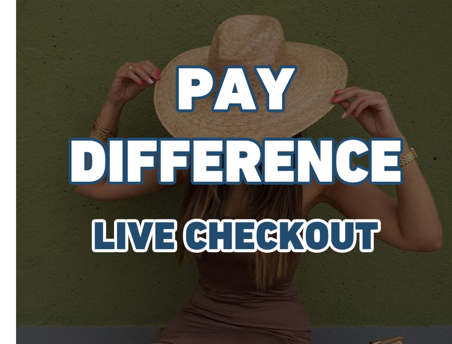 Pay Difference Here-[Free sipping]