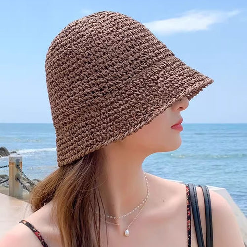Beach Vacation Foldable Sun Protection Bucket Hat